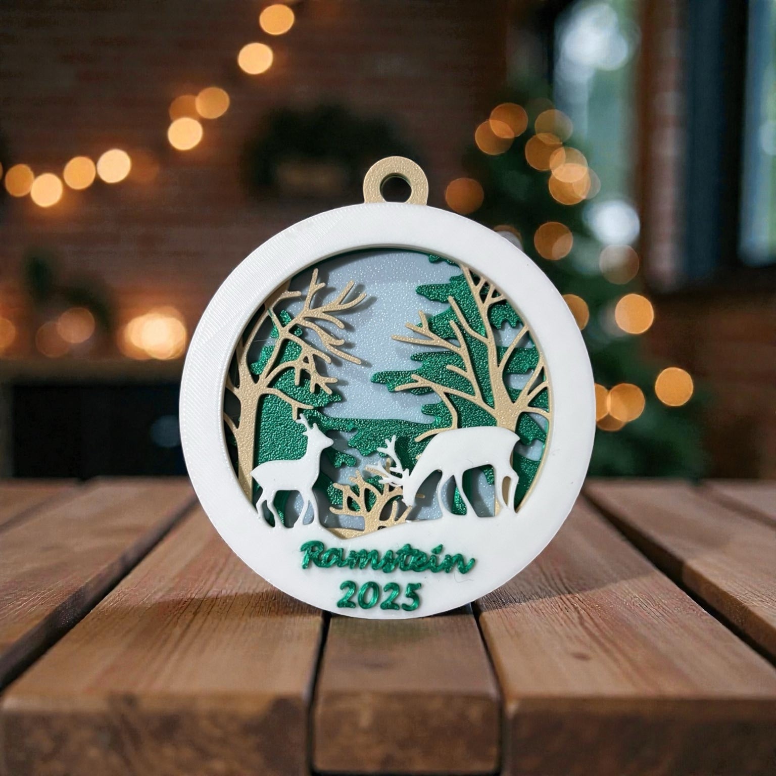 Ramstein 2025 Woodland Holiday Ornament